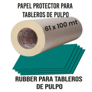 Papel Protector y Rubber