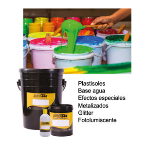 Tintas para serigrafía